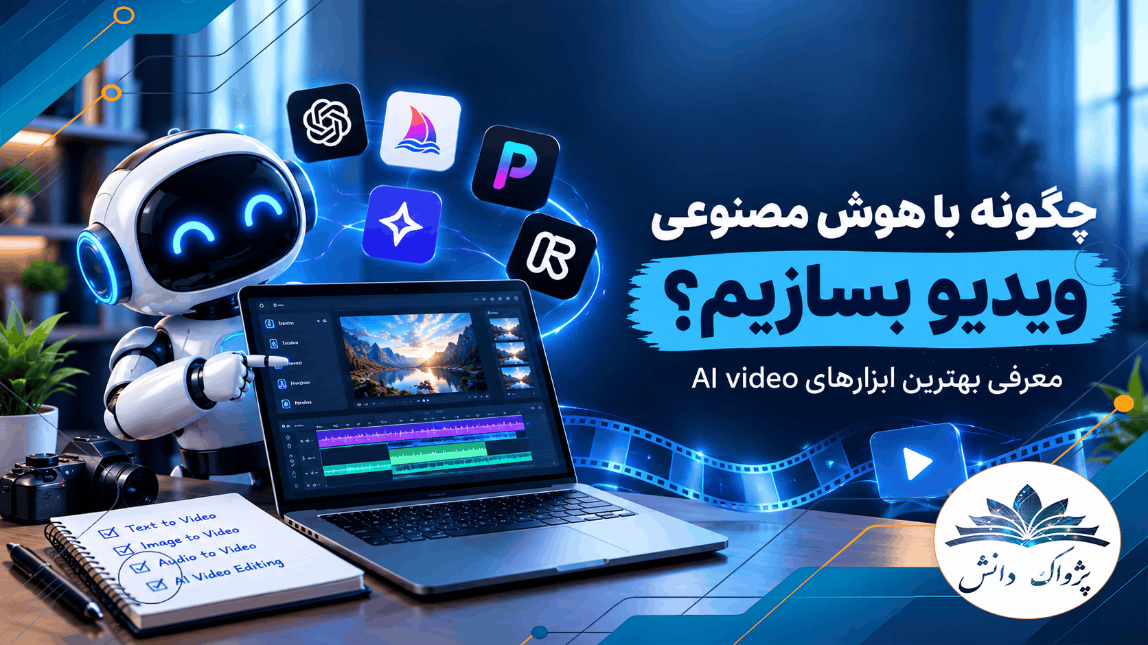 چگونه با هوش مصنوعی ویدیو بسازیم؟ 